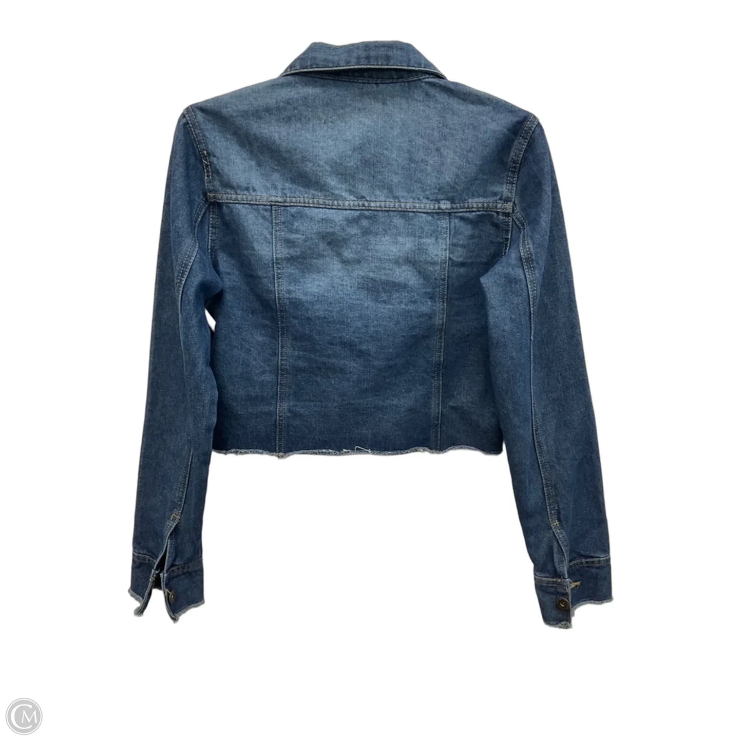 Jacket Denim By Highway In Blue Denim, Size: M