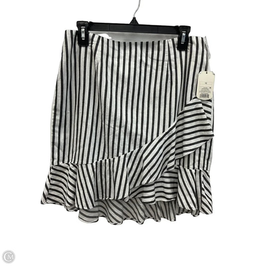 Skirt Mini & Short By A New Day In Striped Pattern, Size: 12