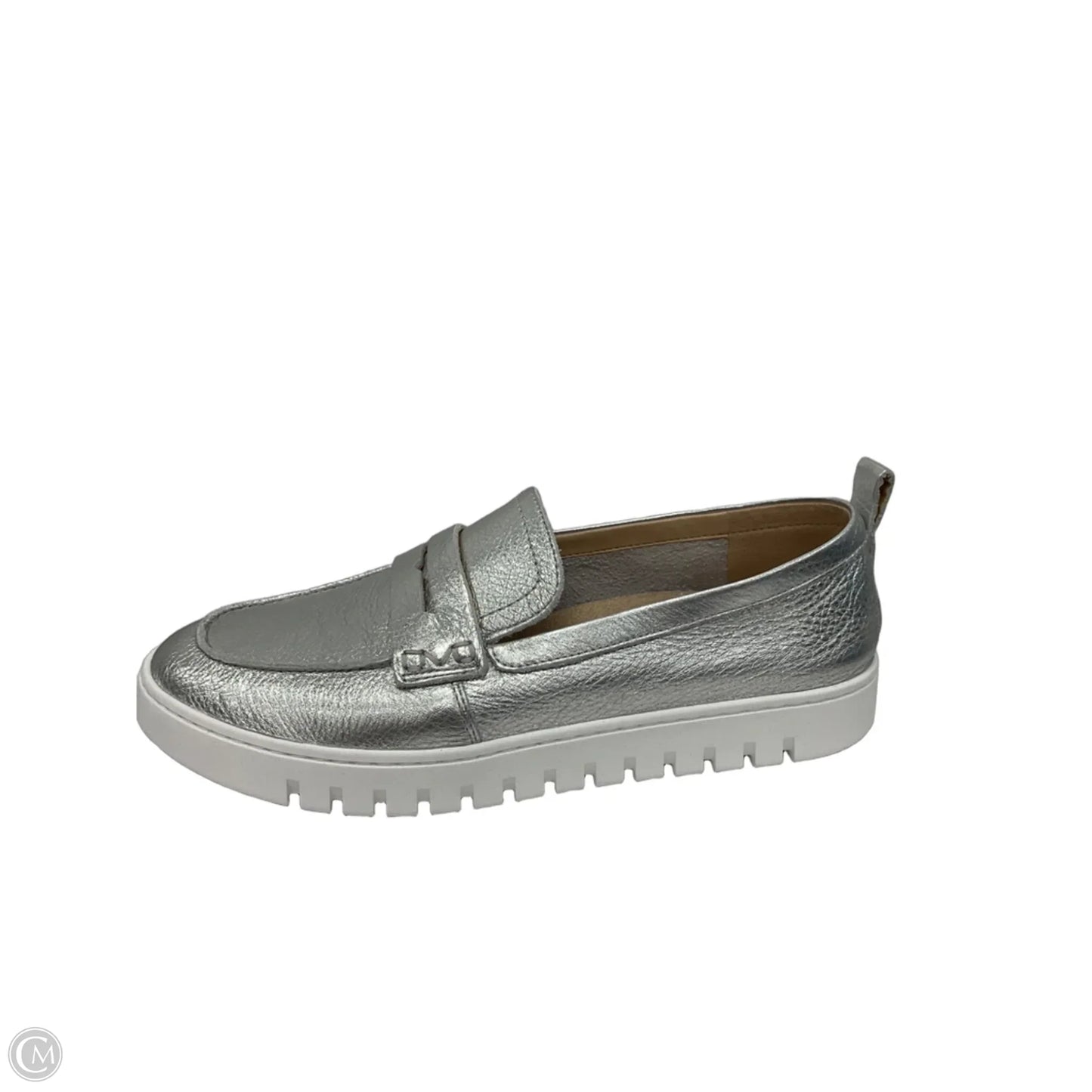 Shoes Flats By Vionic In Silver, Size: 11