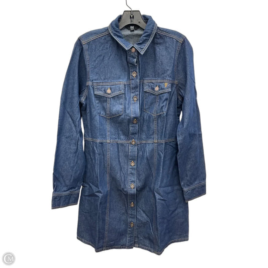 Dress Designer By Frye In Blue Denim, Size: M