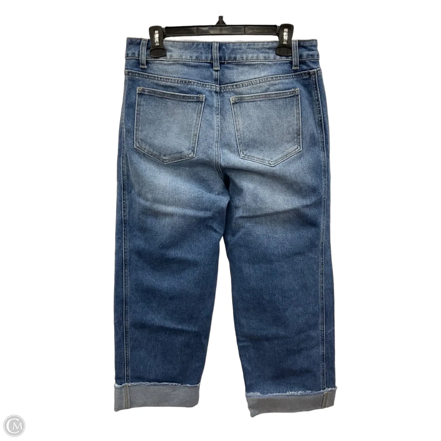 Jeans Straight By Clothes Mentor In Blue Denim, Size: L