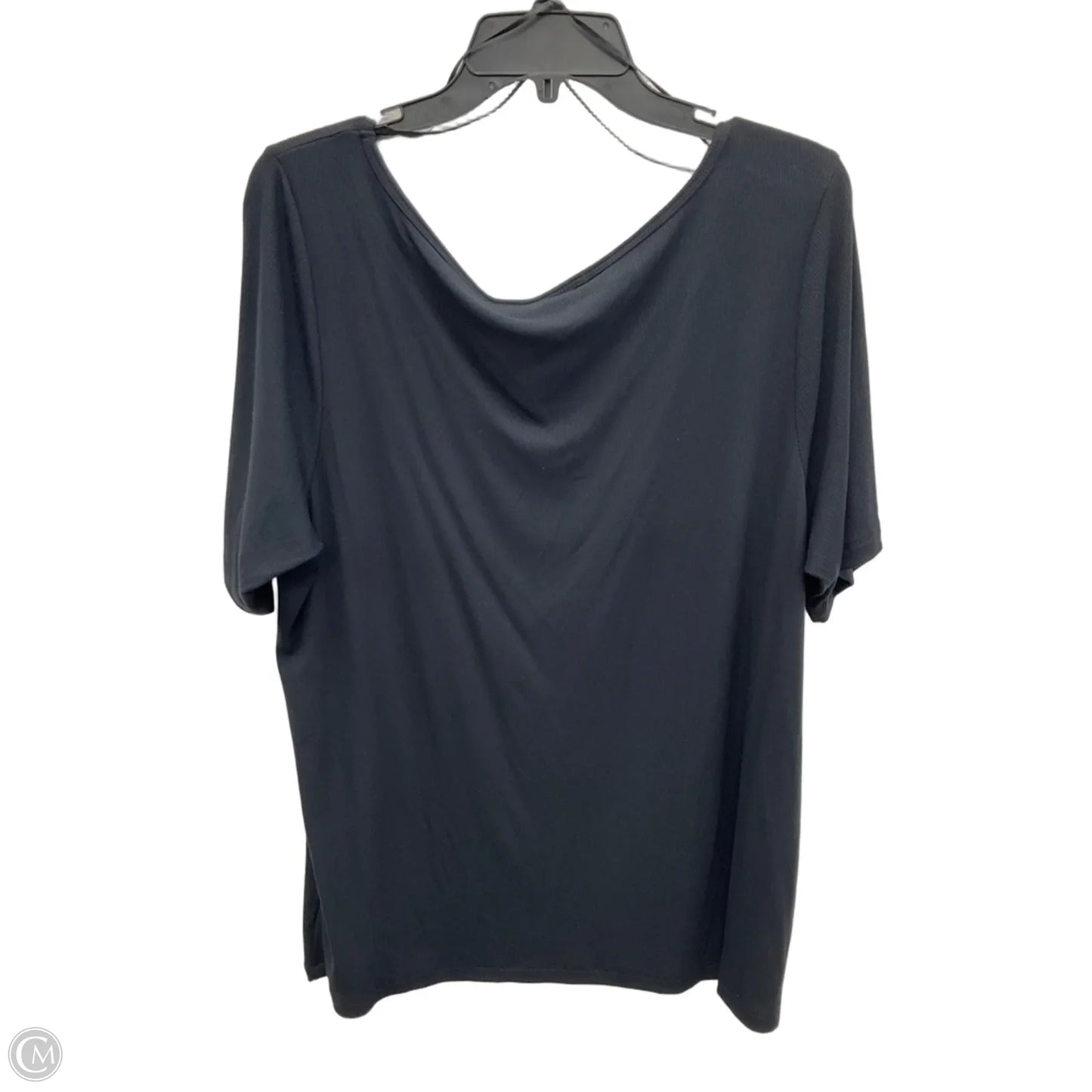 Top Short Sleeve Basic By Joie In Black, Size: 2x