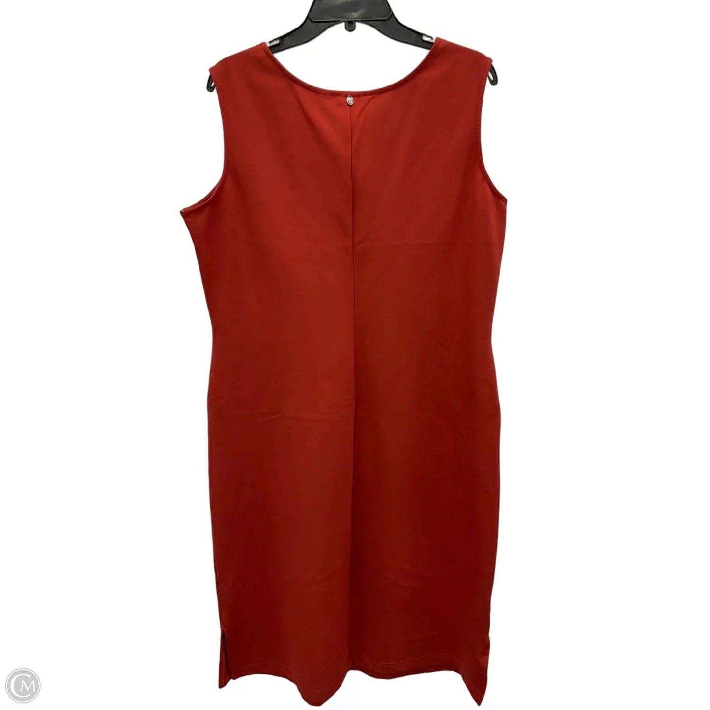 Dress Party Midi By Betabrand In Orange, Size: 2x