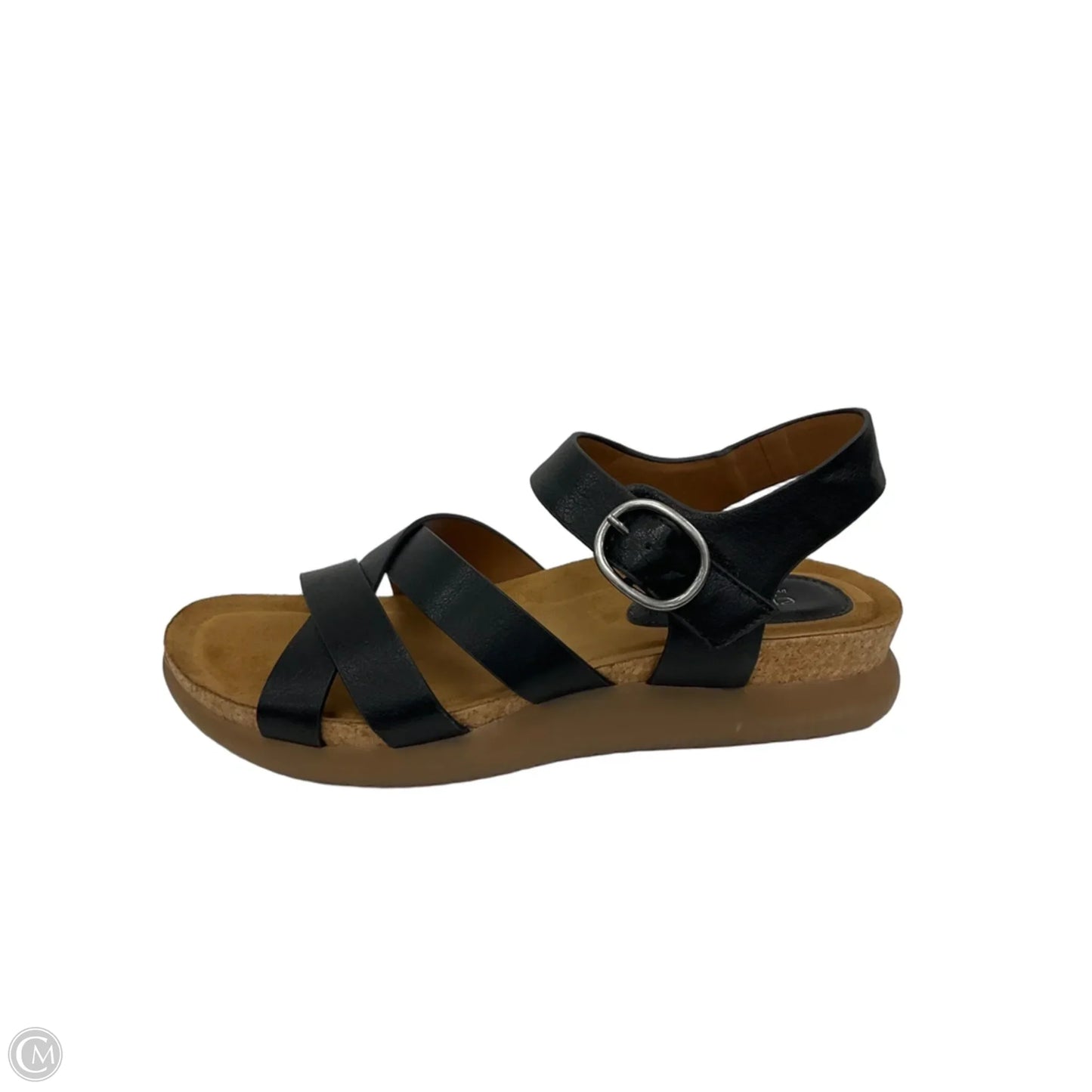 Sandals Flats By Sofft In Black, Size: 9