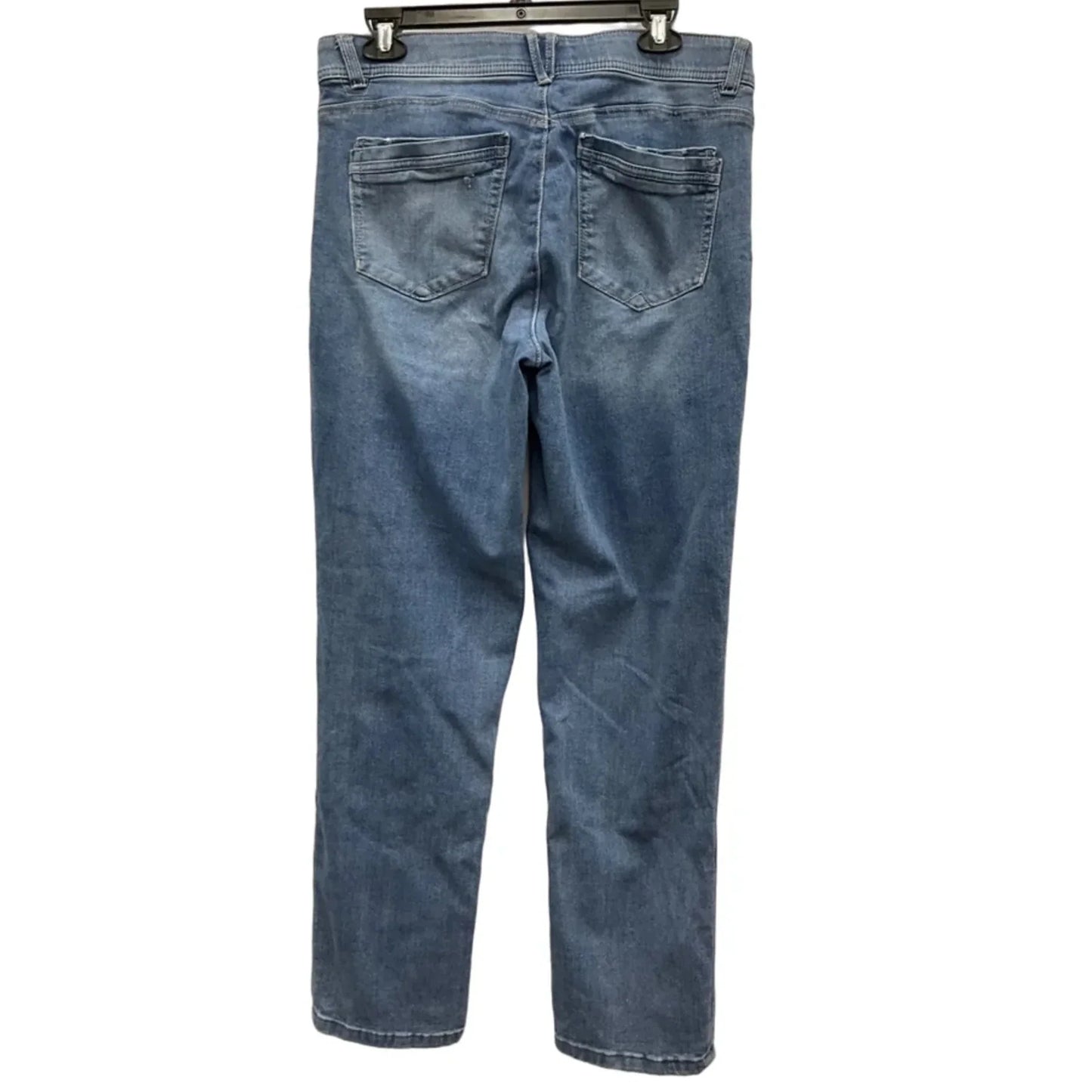 Jeans Straight By Democracy In Blue Denim, Size: 12