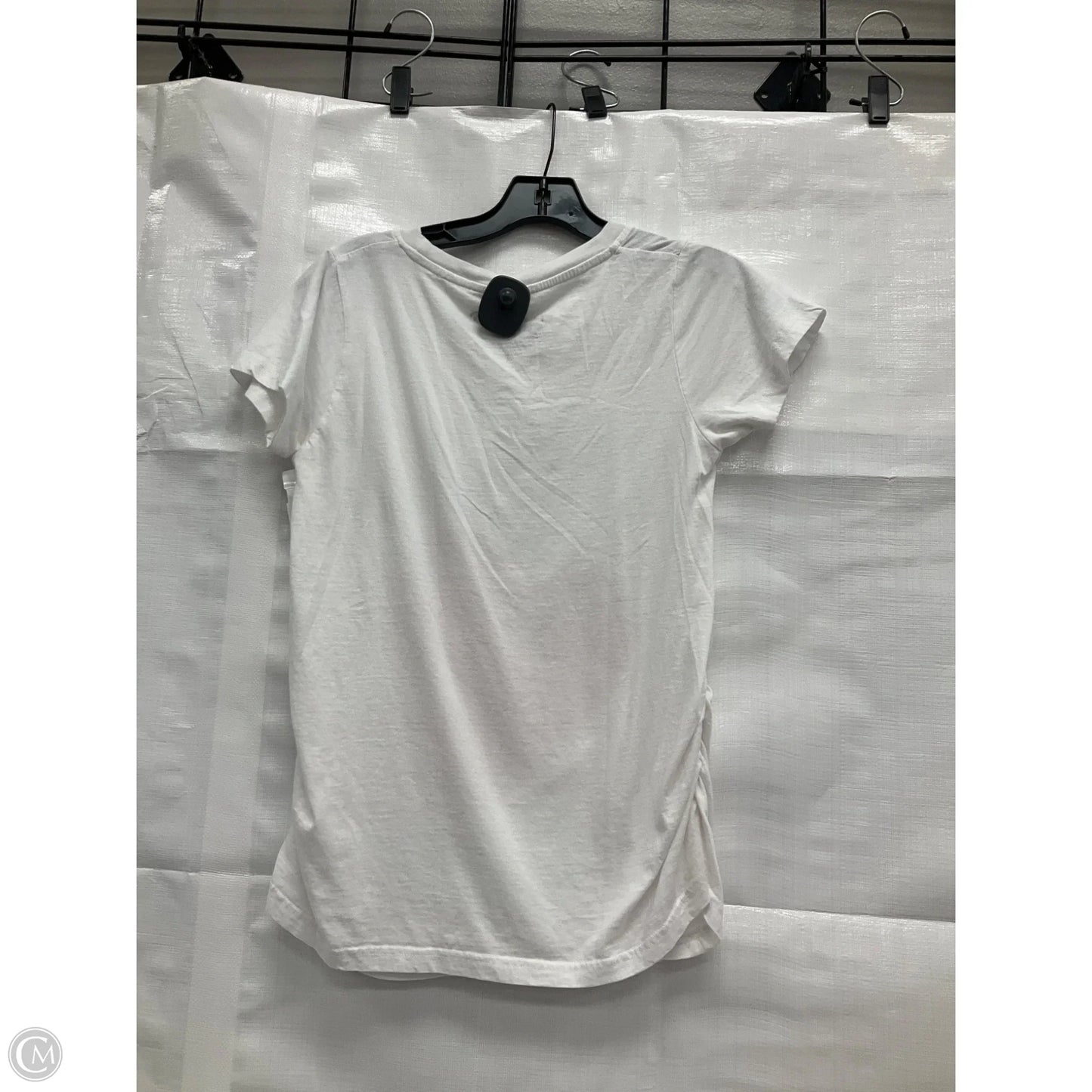 Maternity Top Short Sleeve By Clothes Mentor, Size: S