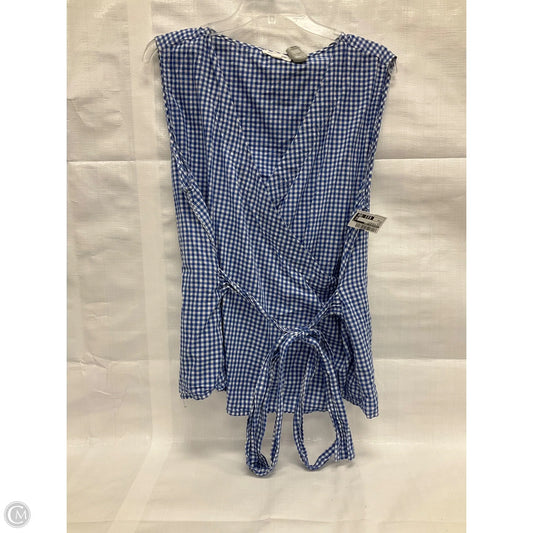 Top Sleeveless By Beachlunchlounge In Blue, Size: Xl
