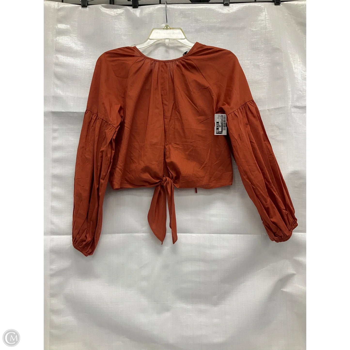 Top 3/4 Sleeve By Gianni Bini In Orange, Size: Xs