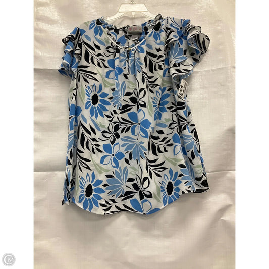 Top Sleeveless By Liz Claiborne In Blue, Size: S
