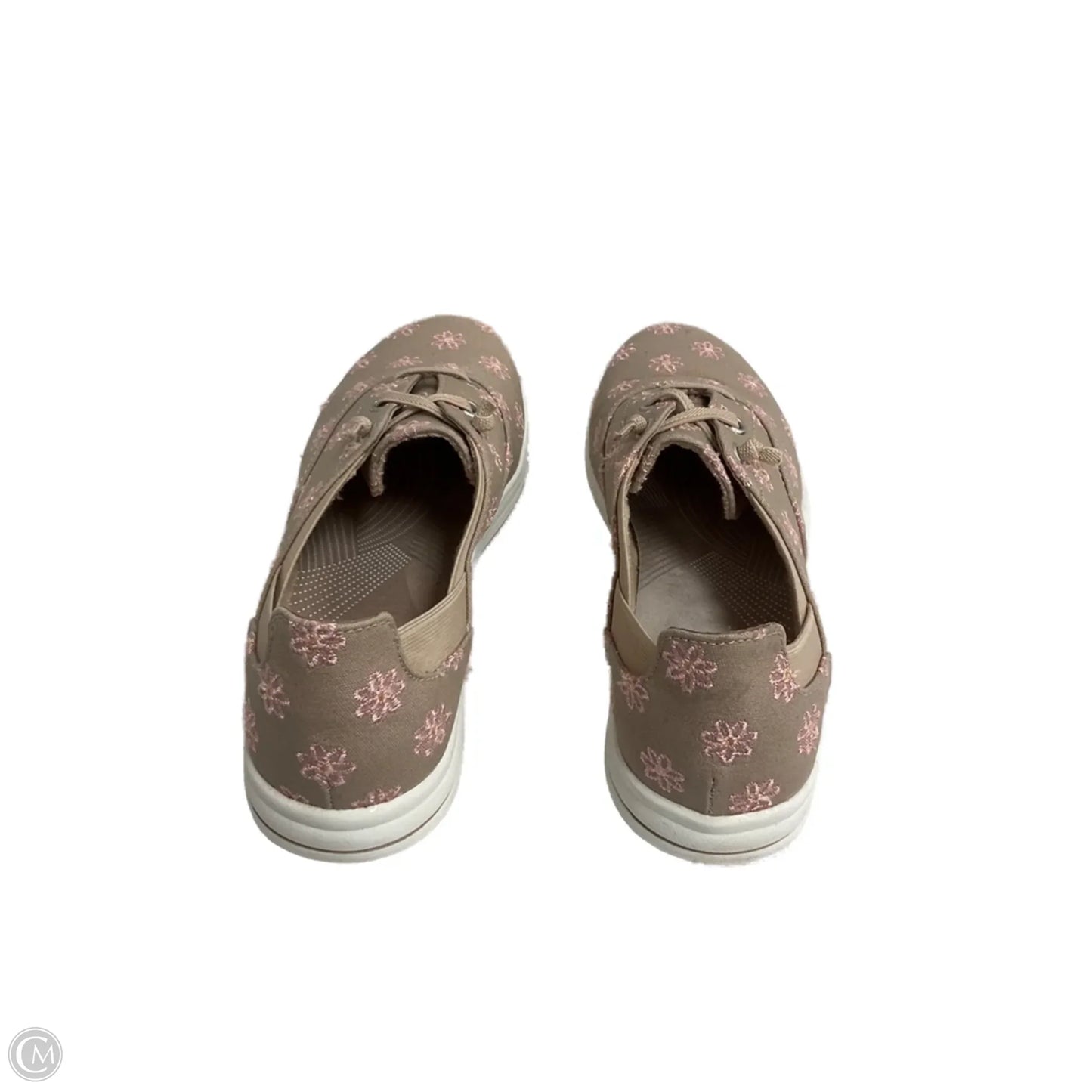 Shoes Flats By Clarks In Floral Print, Size: 7