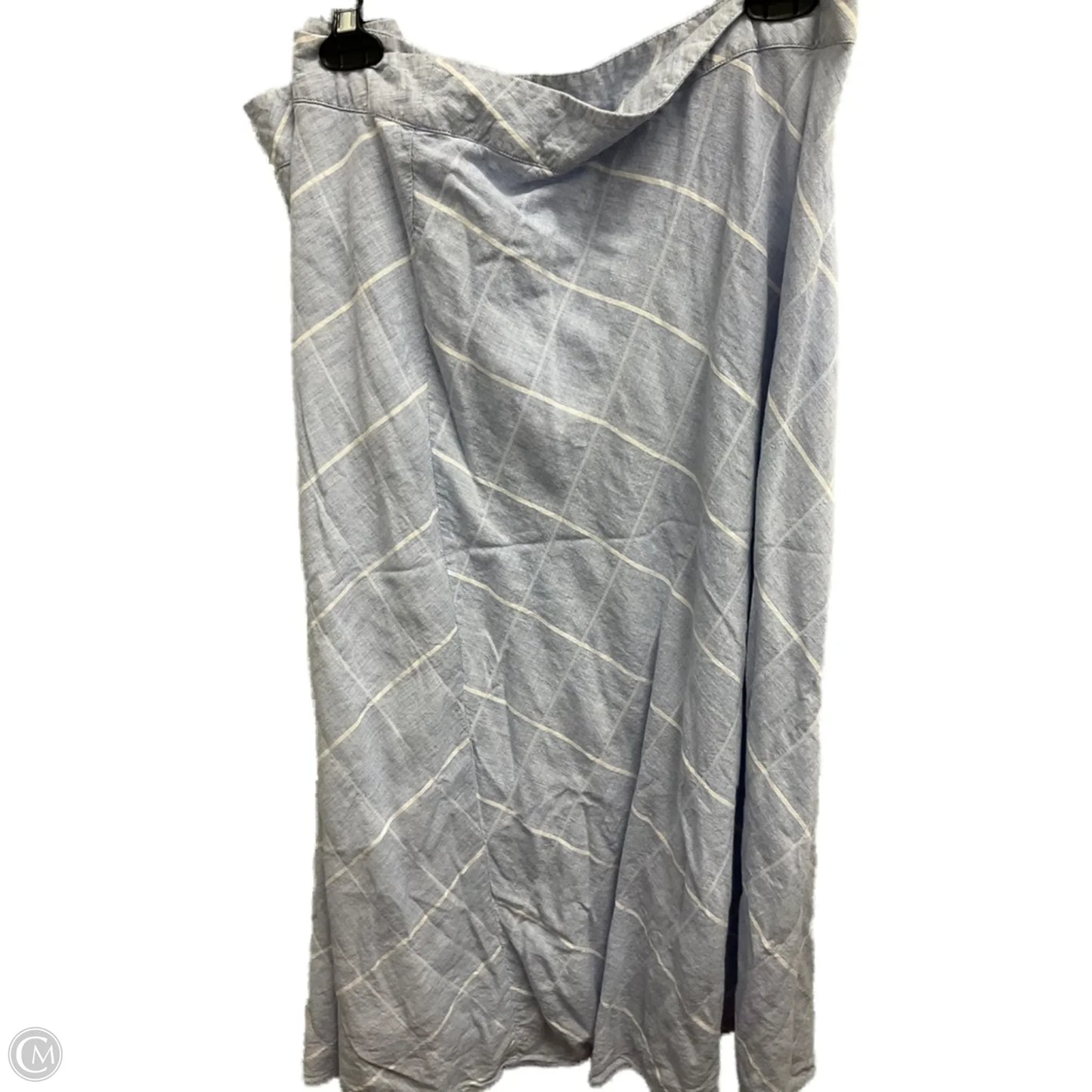 Skirt Midi By Cj Banks In Blue, Size: 3x