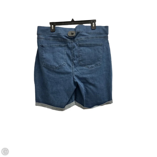 Shorts By Not Your Daughters Jeans In Blue Denim, Size: 14