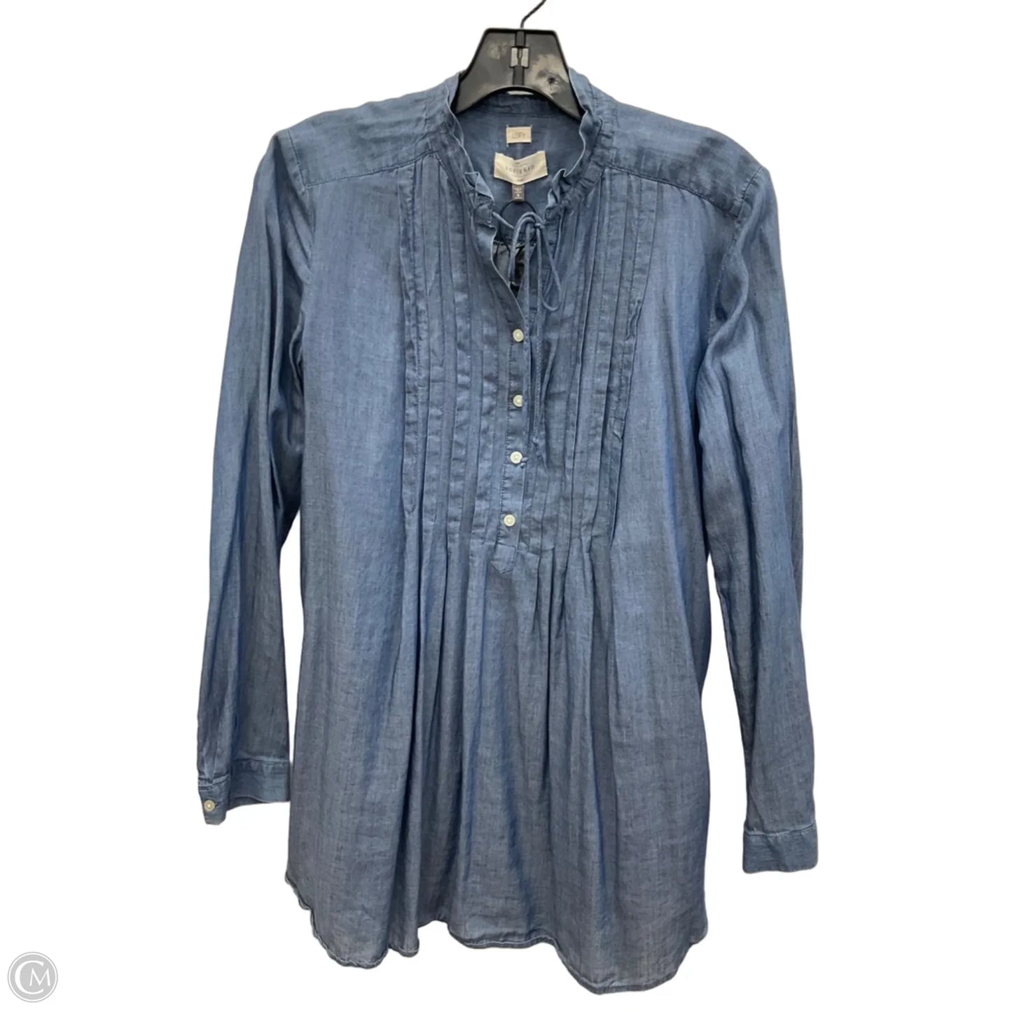 Dress Casual Short By Loft In Blue, Size: S