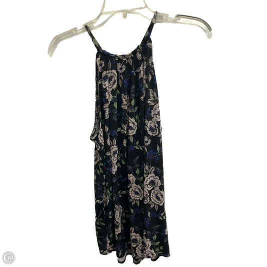 Top Sleeveless By Banana Republic In Floral Print, Size: S