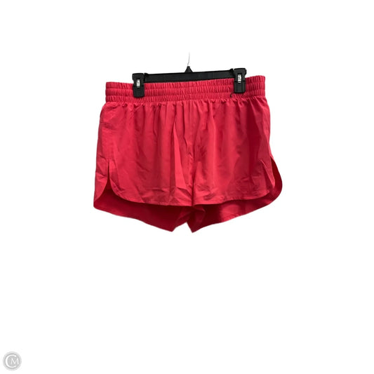 Athletic Shorts By Asics In Pink, Size: L