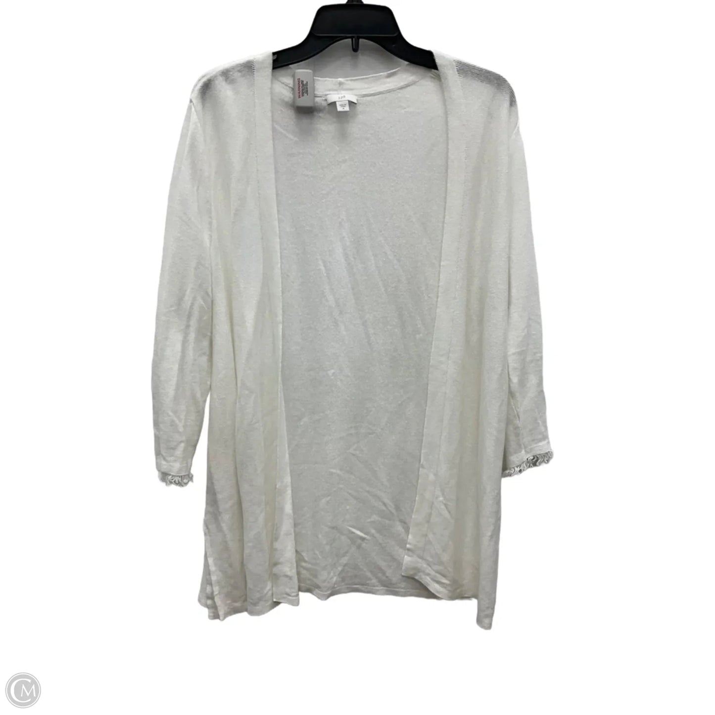 Cardigan By J. Jill In White, Size: M
