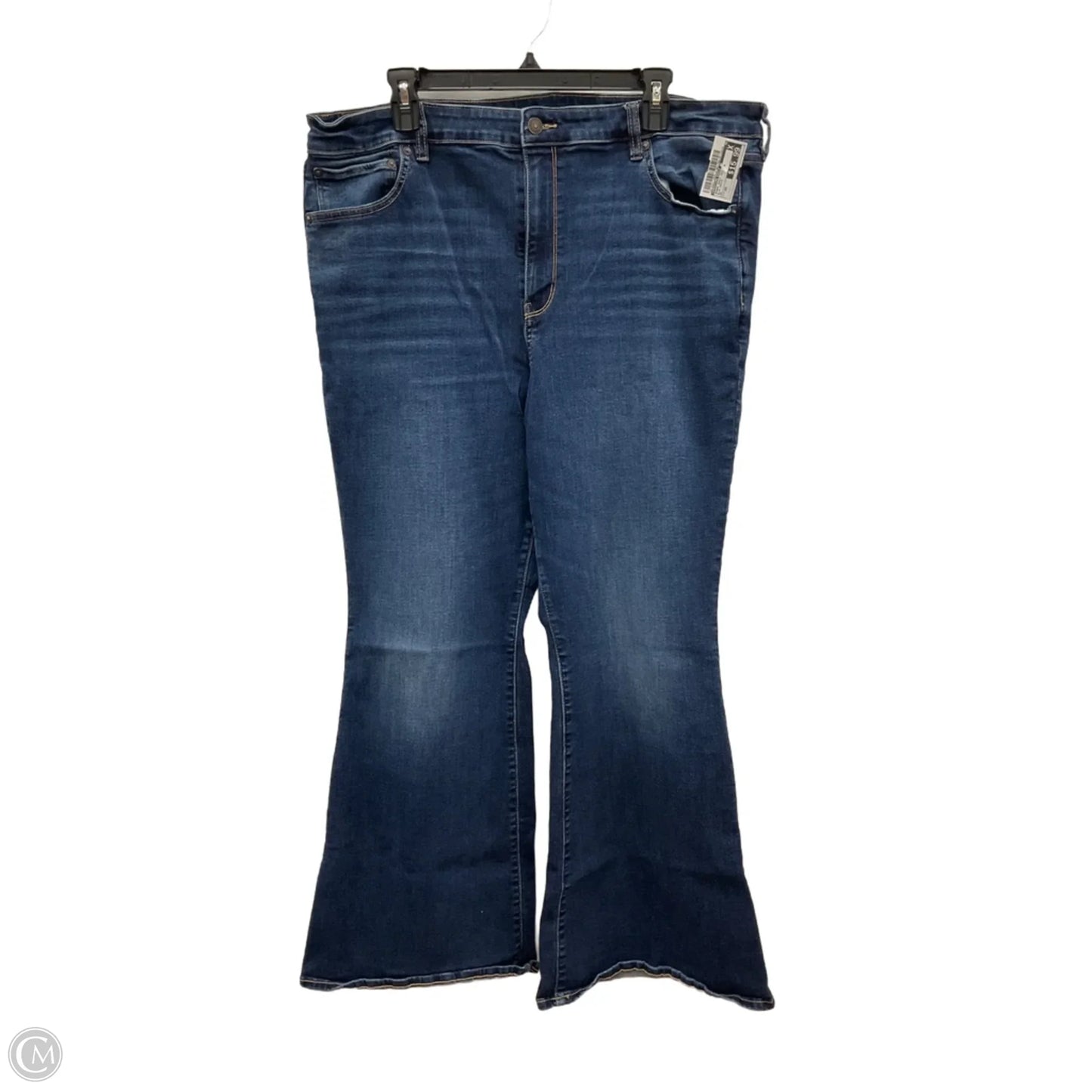 Jeans Boot Cut By American Eagle In Blue Denim, Size: 20