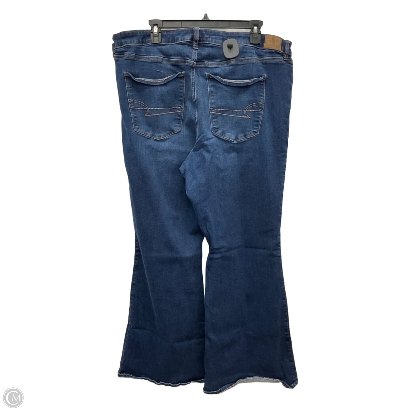 Jeans Boot Cut By American Eagle In Blue Denim, Size: 20