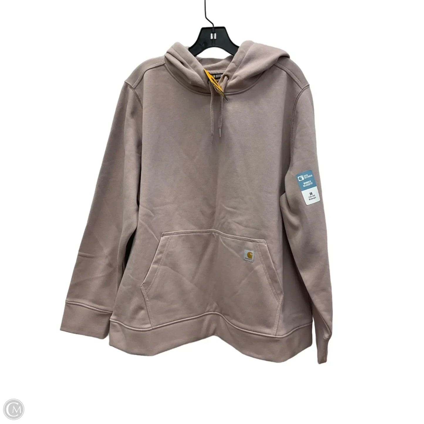 Sweatshirt Hoodie By Carhartt In Pink, Size: 3x