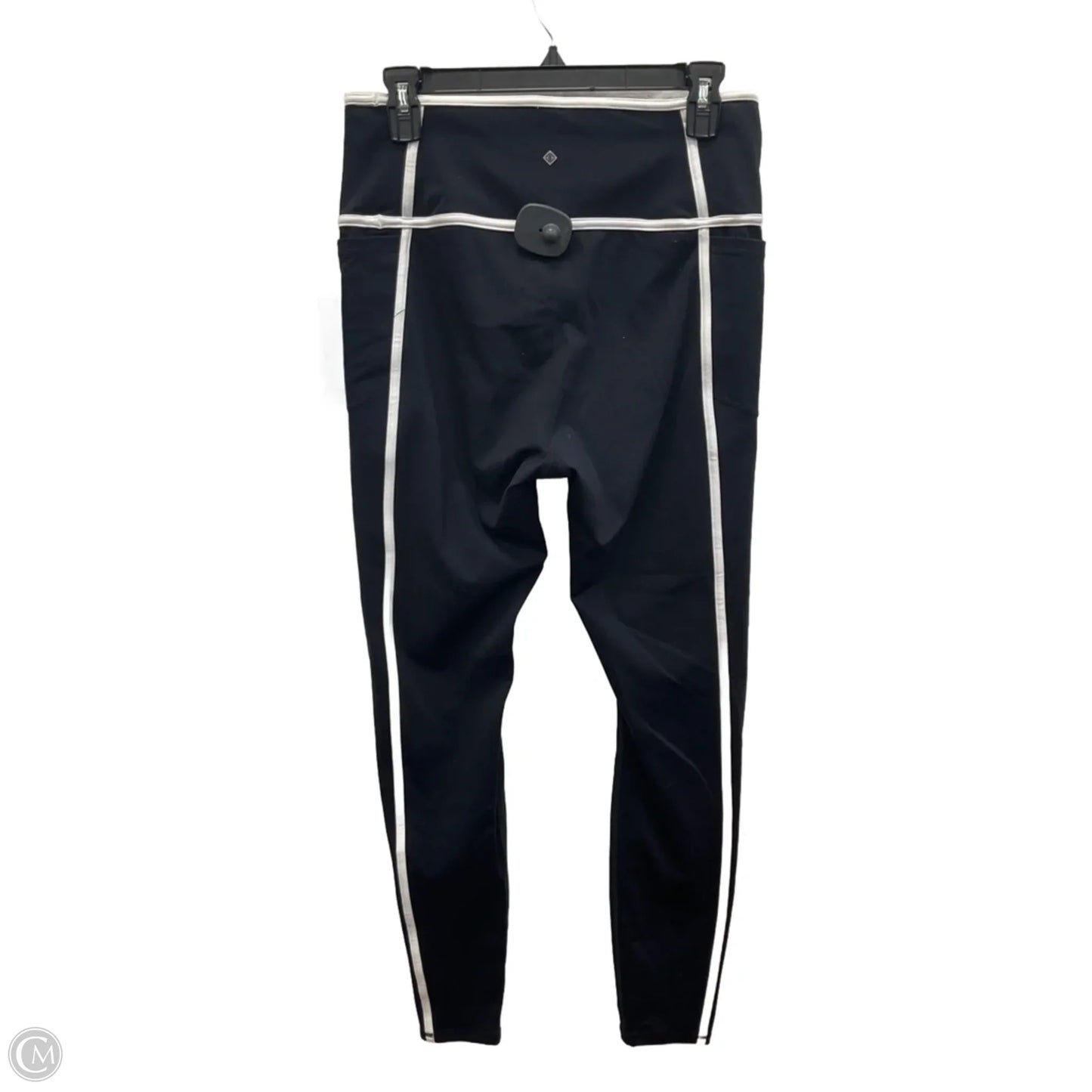 Athletic Leggings By Antonio Melani In Black & White, Size: Xl