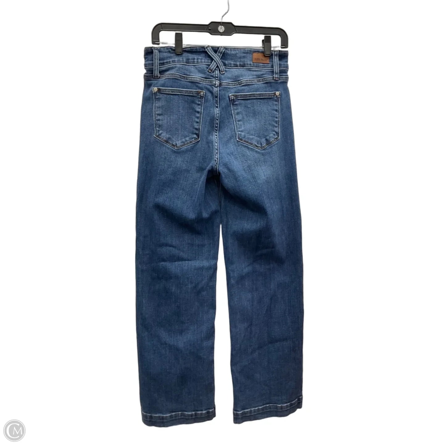 Jeans Wide Leg By Judy Blue In Blue Denim, Size: 6
