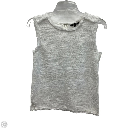 Top Sleeveless By Banana Republic In White, Size: Xs