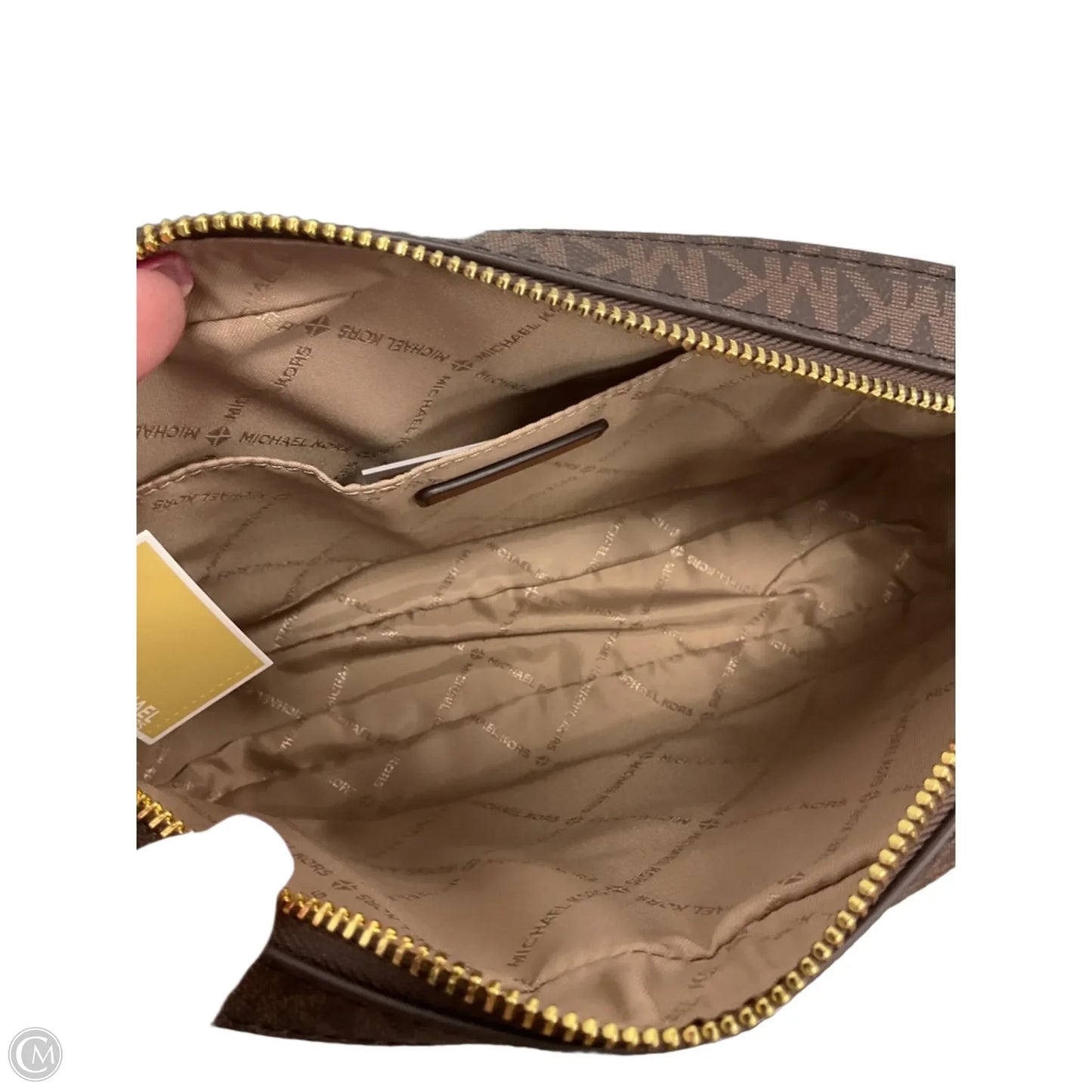 Crossbody Designer By Michael Kors, Size: Medium