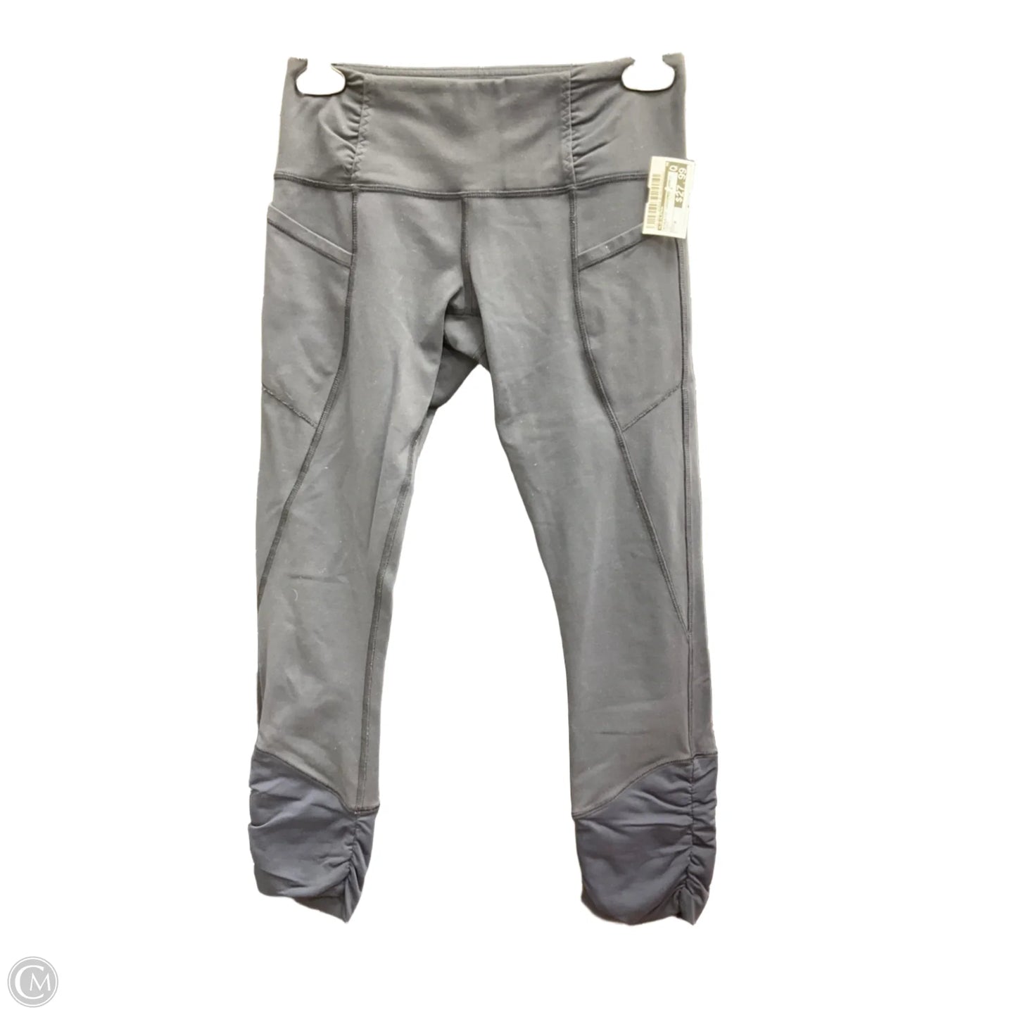 Athletic Leggings Capris By Lululemon In Navy, Size: 4
