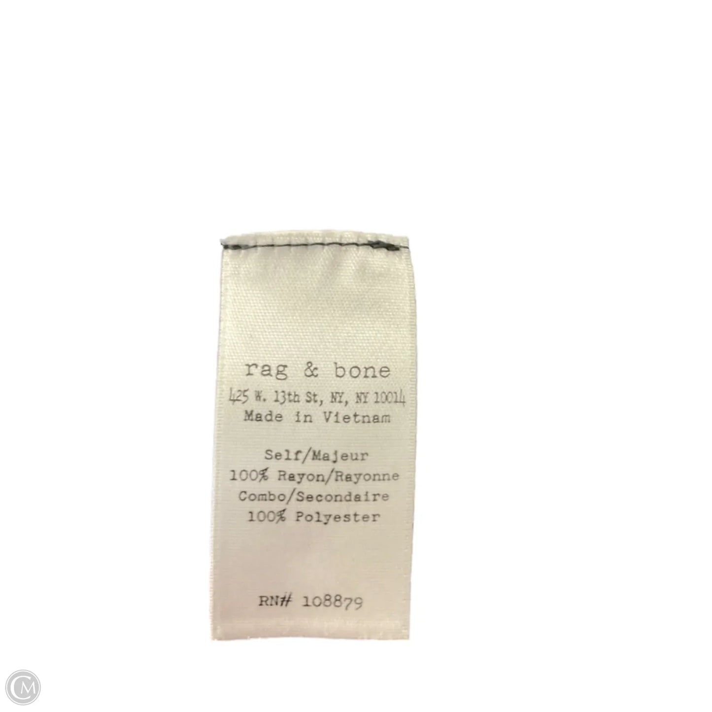 Top Sleeveless By Rag And Bone In Black, Size: Xs