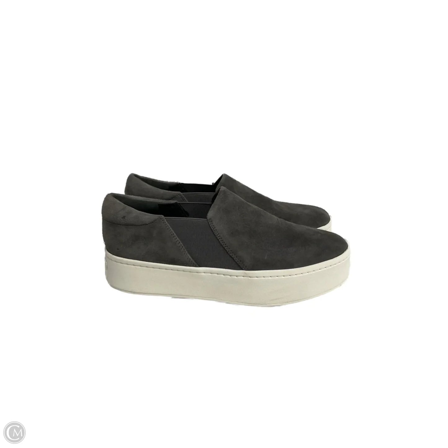 Shoes Sneakers By Vince In Grey, Size: 7