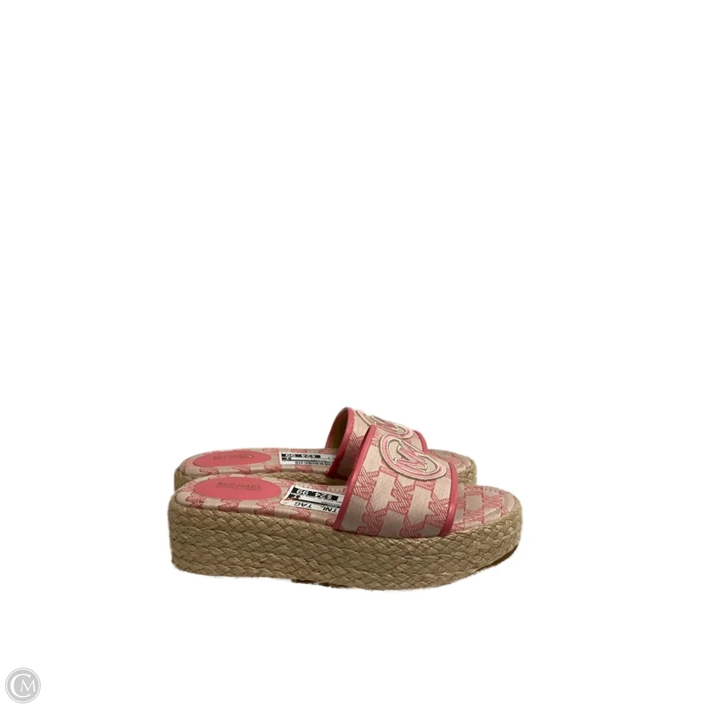 Sandals Designer By Michael Kors In Pink, Size: 6.5
