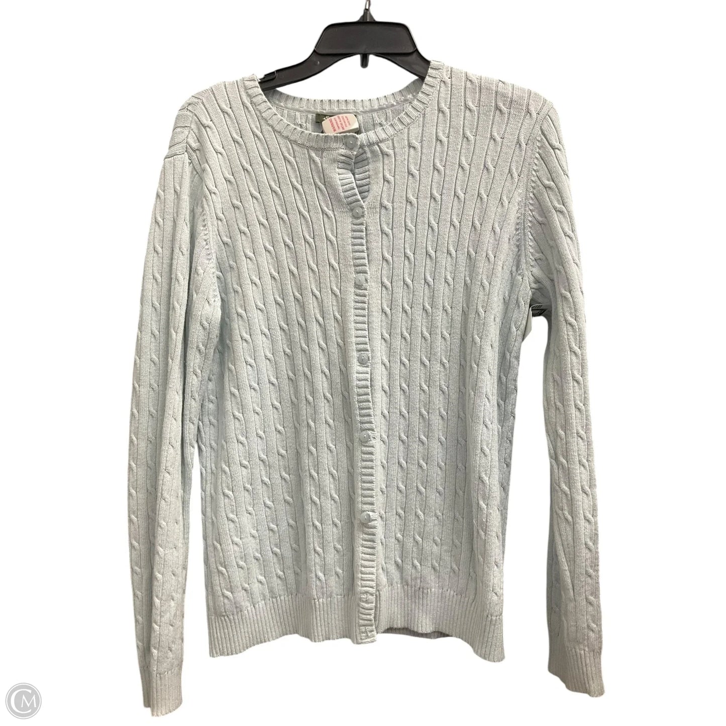 Cardigan By Eddie Bauer In Blue, Size: L