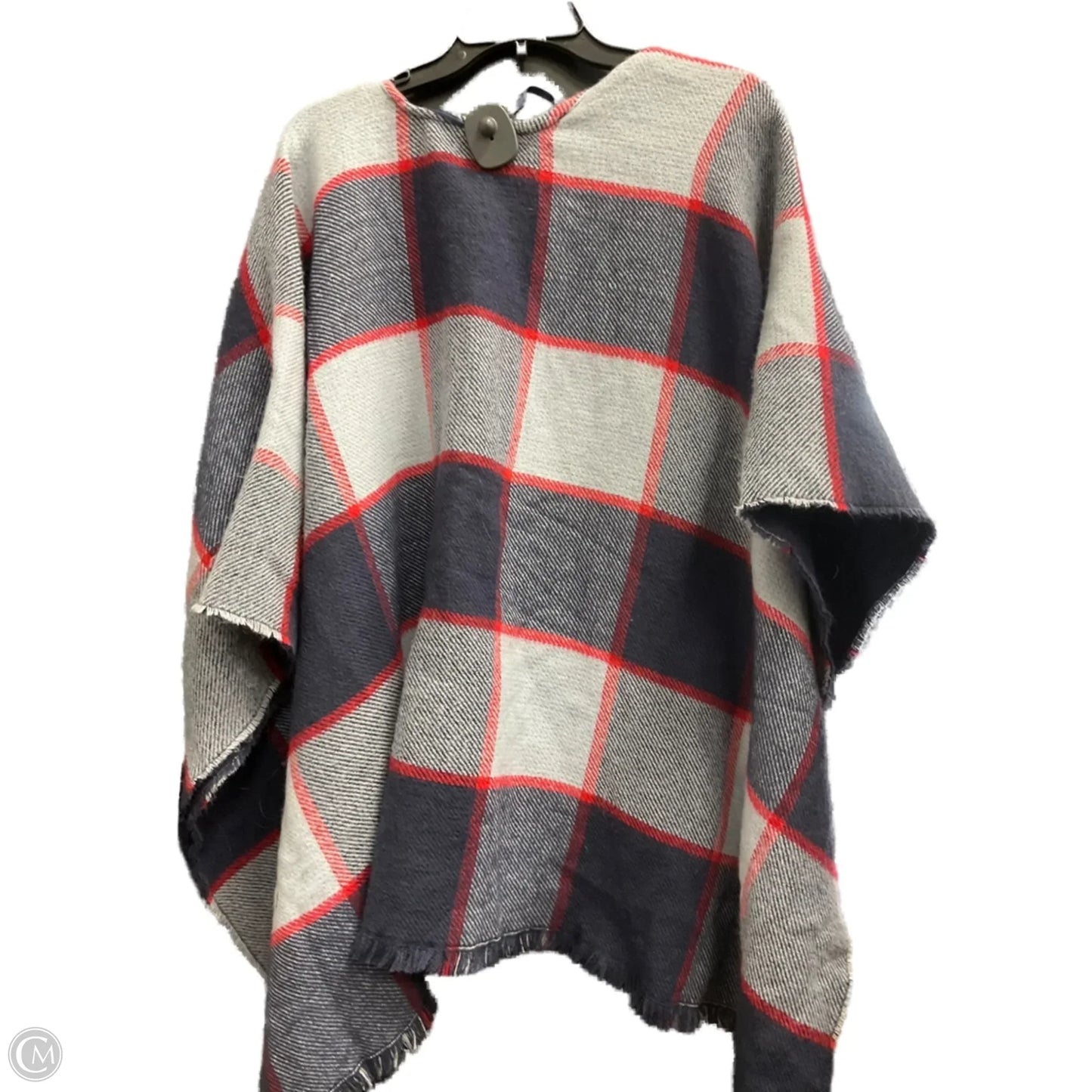 Poncho By St Johns Bay In Plaid Pattern, Size: Osfm