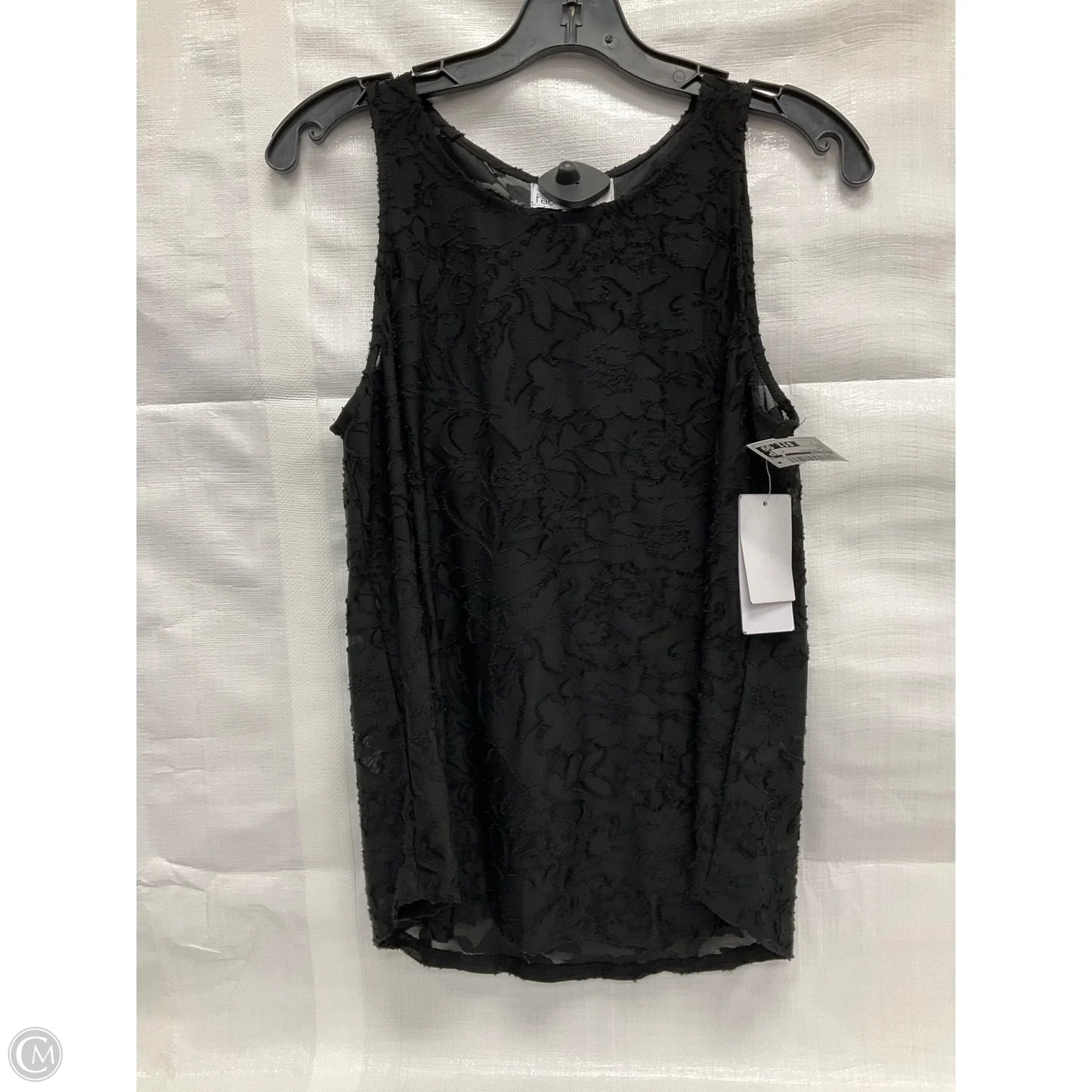 Top Sleeveless By Nordstrom In Black, Size: S