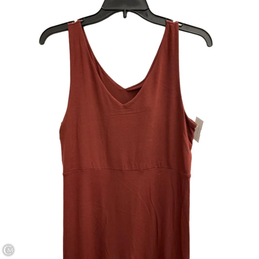 Athletic Dress By Athleta In Maroon, Size: M