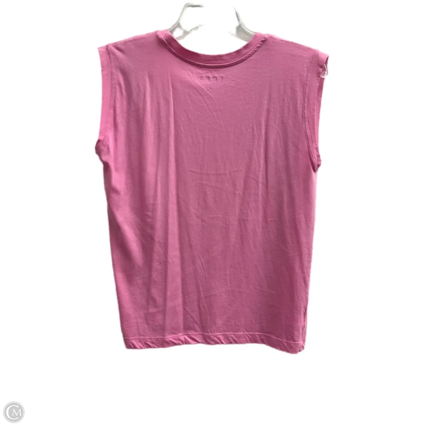 Top Sleeveless Basic By Loft In Pink, Size: M