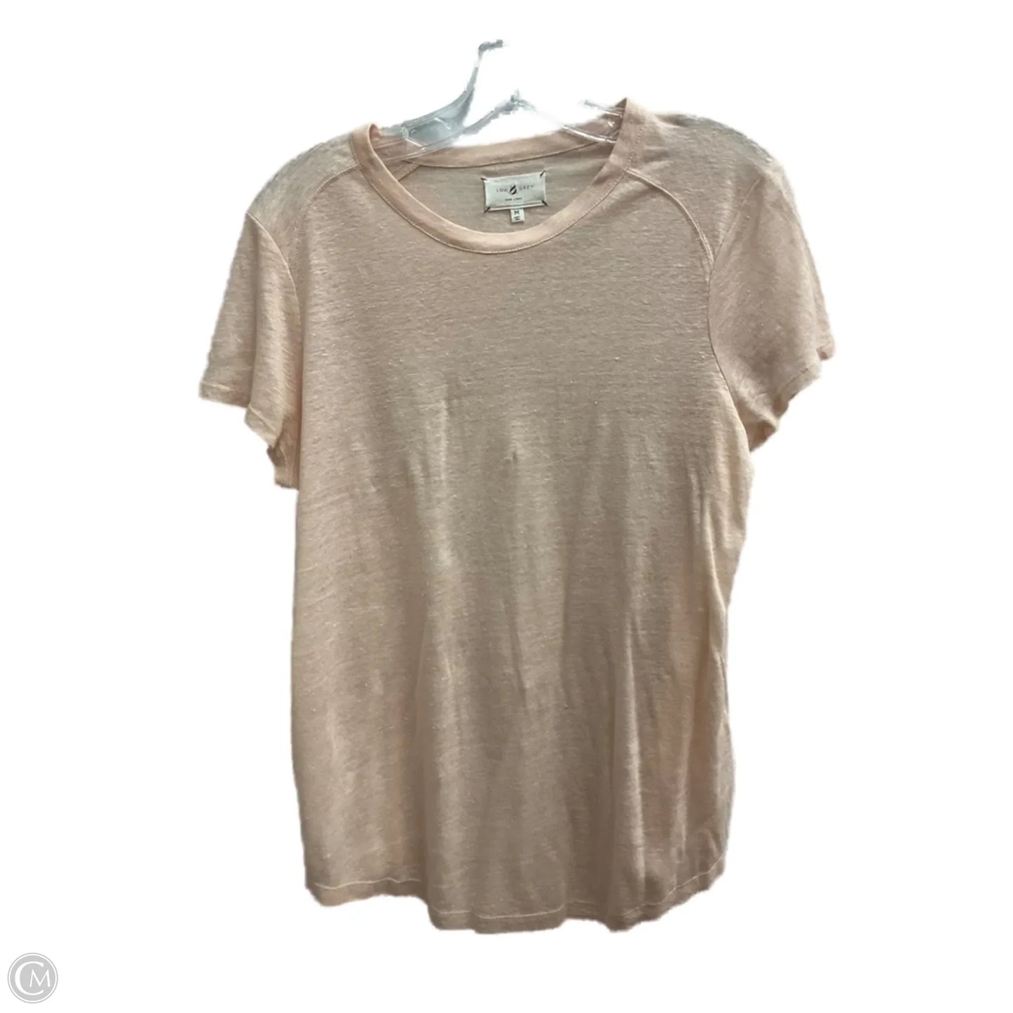 Top Short Sleeve Basic By Lou And Grey In Pink, Size: M