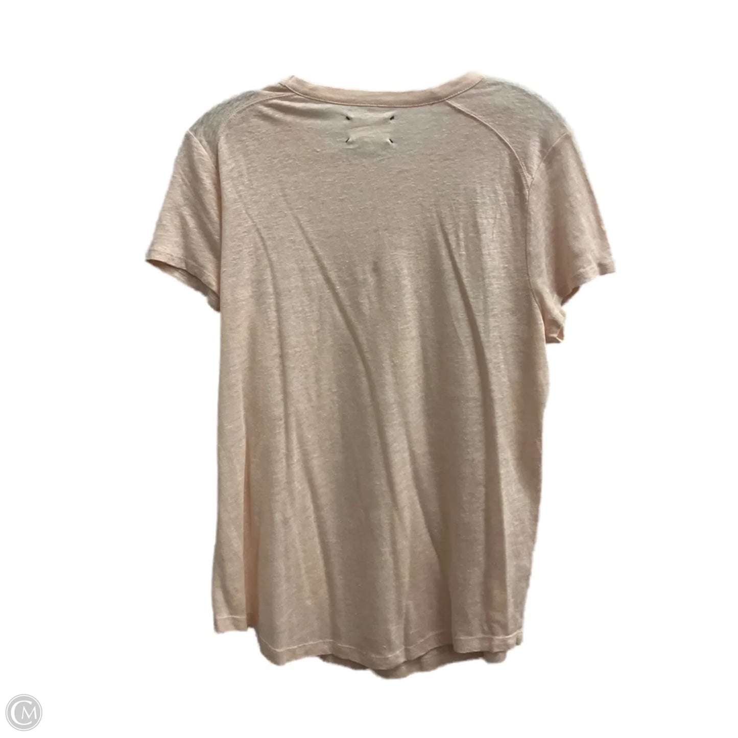 Top Short Sleeve Basic By Lou And Grey In Pink, Size: M