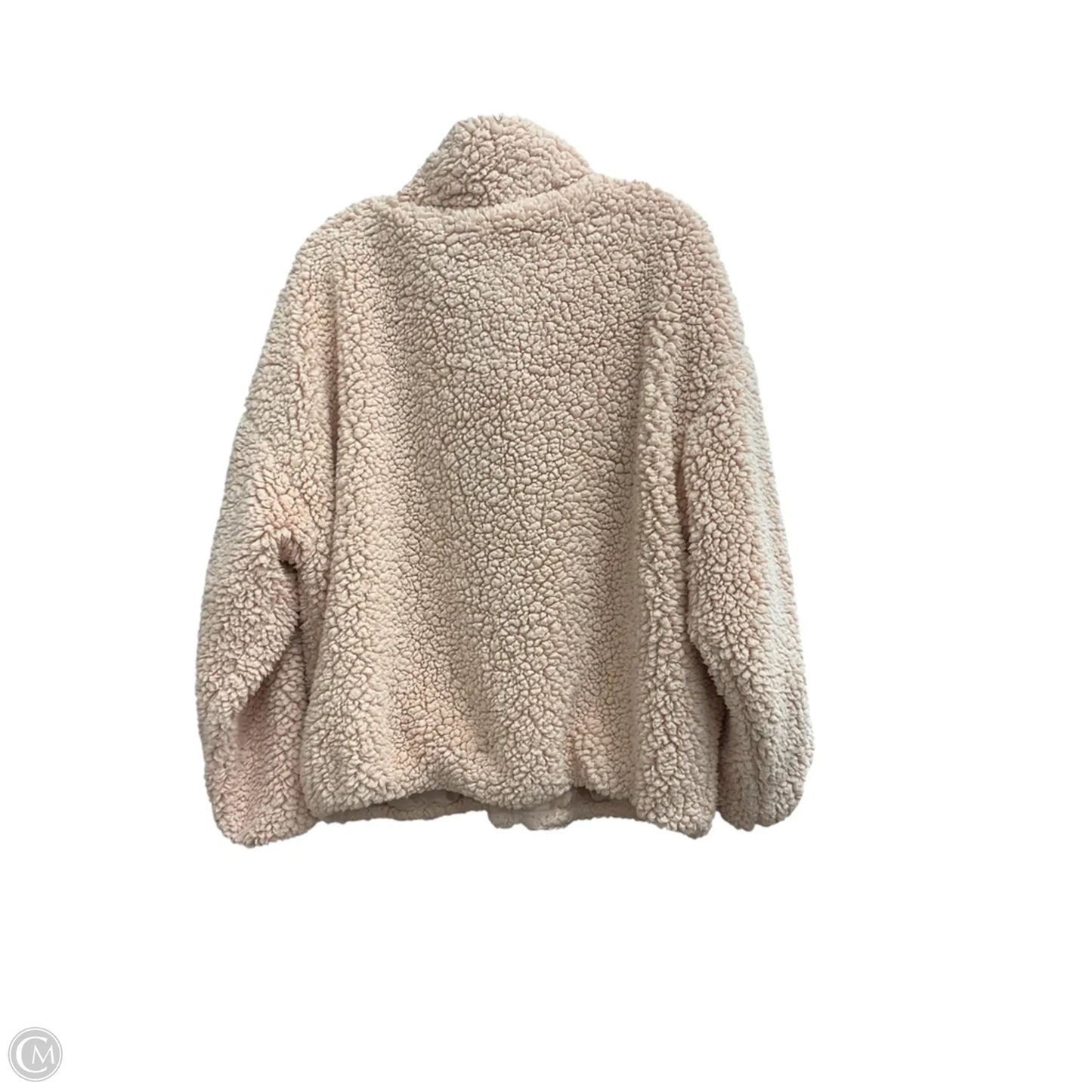 Jacket Fleece By Nine West In Pink, Size: Xxl