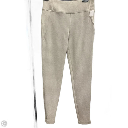 Pants Leggings By Athleta In Green & White, Size: S