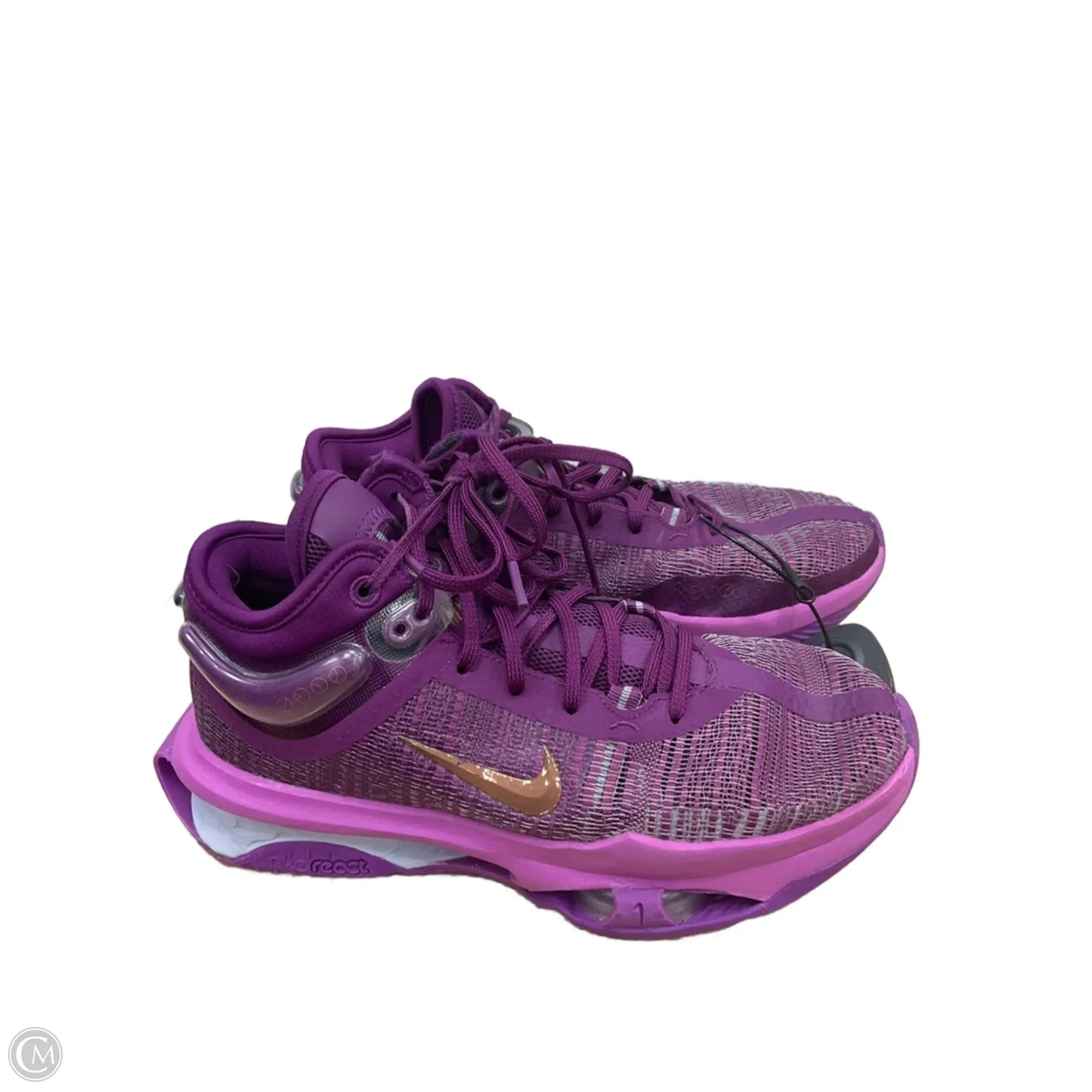 Shoes Athletic By Nike In Purple, Size: 8