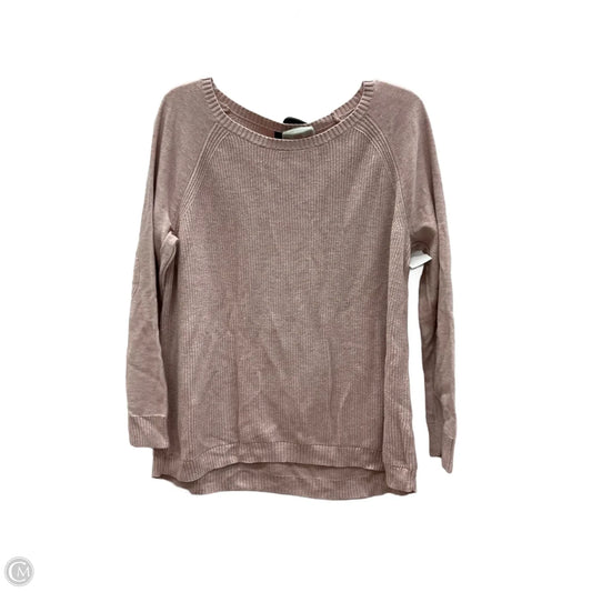 Top Long Sleeve By Talbots In Pink, Size: Xl