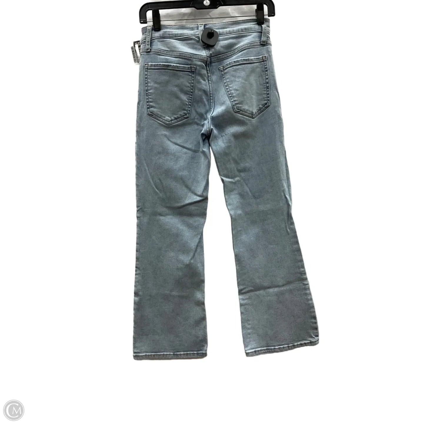 Jeans Boot Cut By Banana Republic In Blue Denim, Size: 0