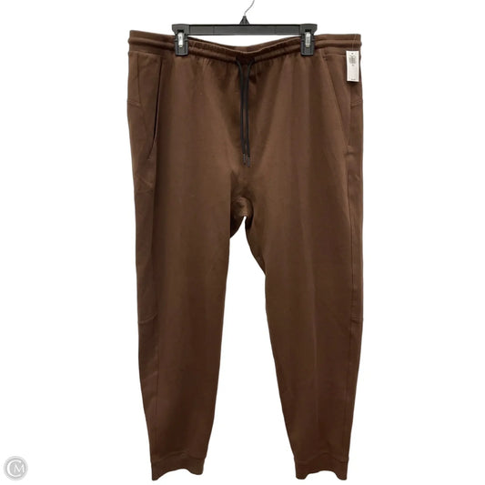 Athletic Pants By Old Navy In Brown, Size: Xxl