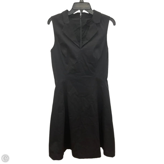 Dress Casual Midi By White House Black Market In Black, Size: M