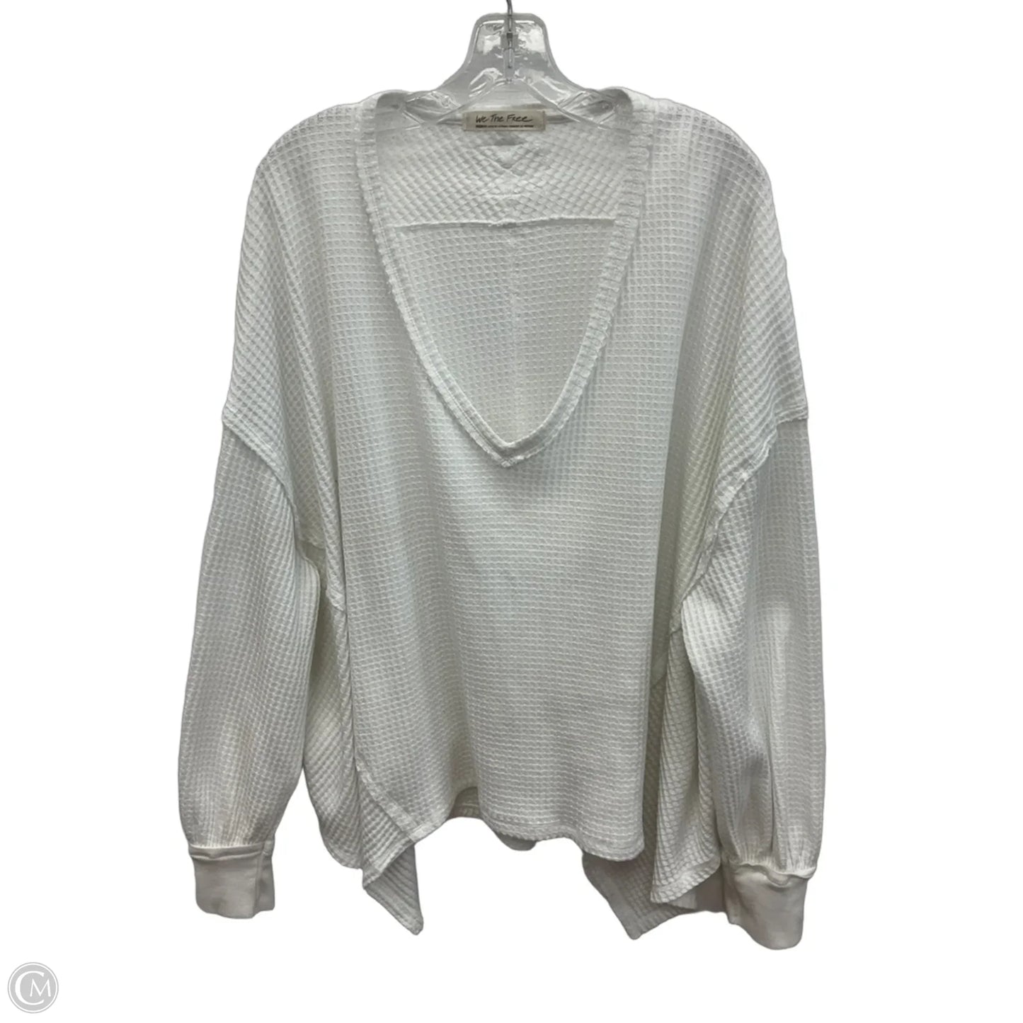 Top Long Sleeve By We The Free In White, Size: M
