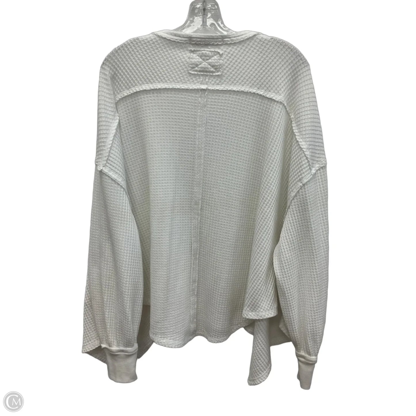 Top Long Sleeve By We The Free In White, Size: M