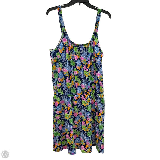 Dress Designer By Lilly Pulitzer In Blue, Size: Xl