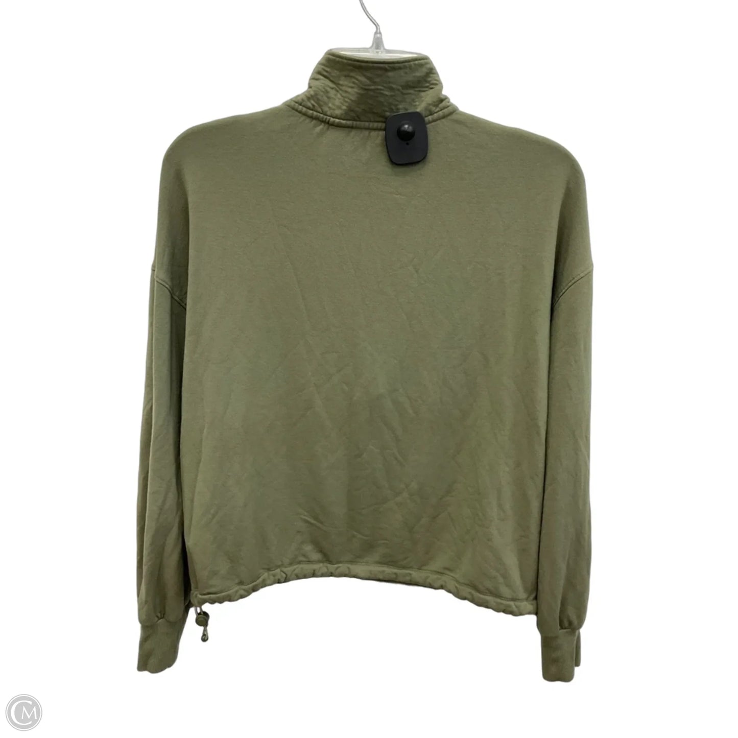 Athletic Sweatshirt Collar By Cmb In Green, Size: Xs