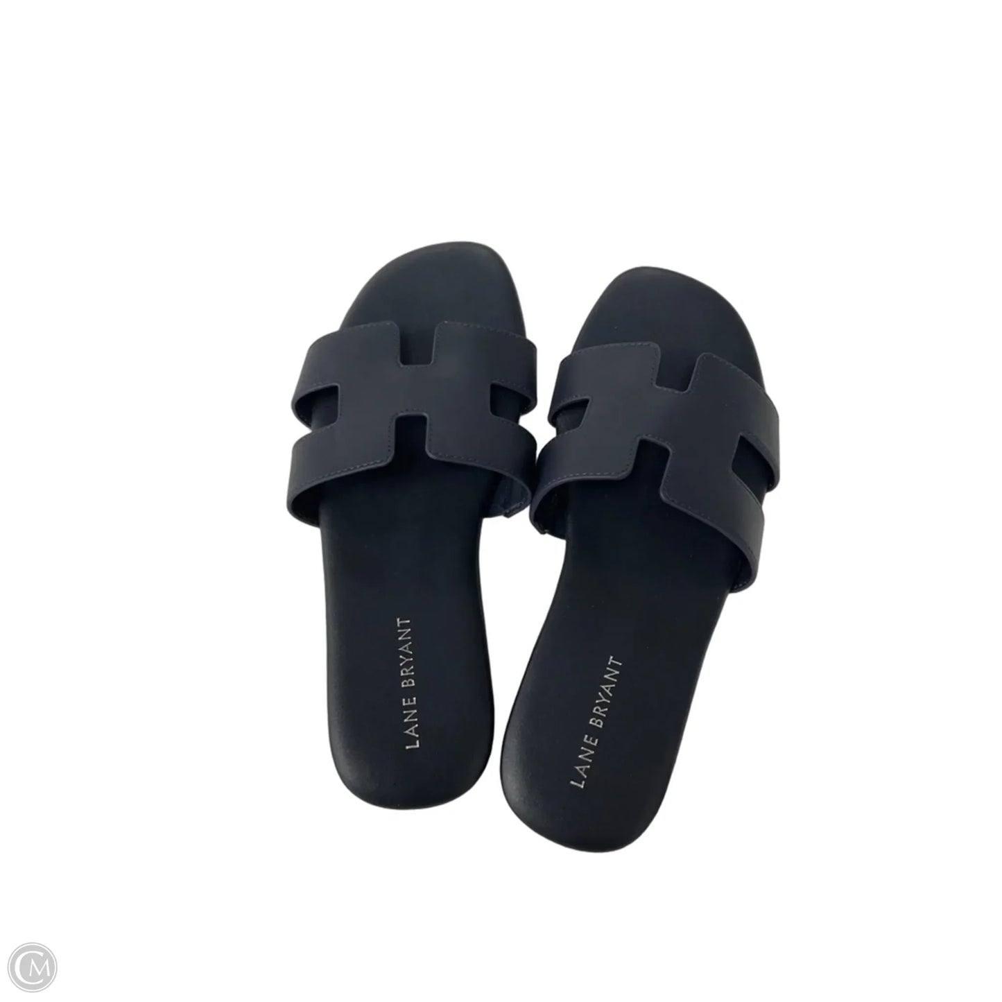 Sandals Flats By Lane Bryant In Navy, Size: 8